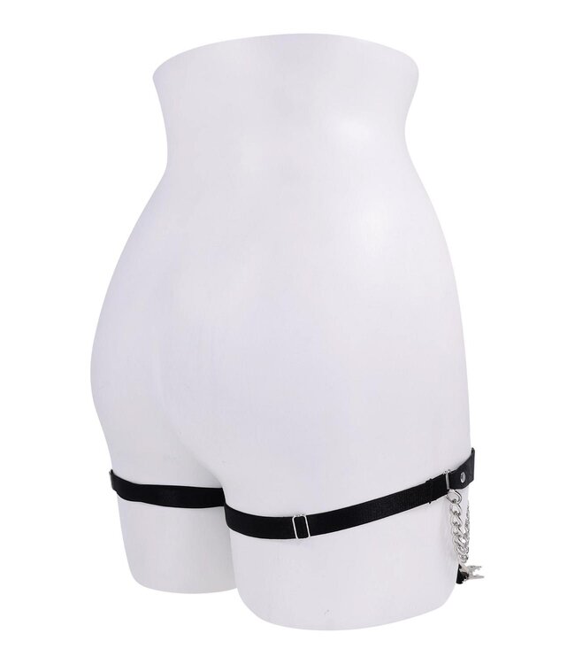 Sportsheets SPORTSHEETS SEX AND MISCHIEF CHAIN LACE GARTERS