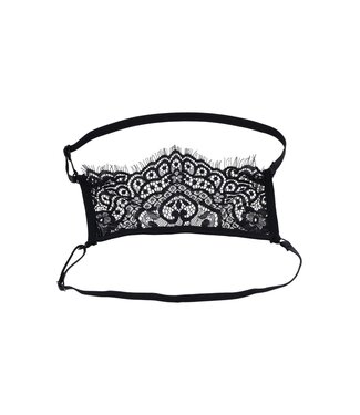 Sportsheets SPORTSHEETS SEX AND MISCHIEF VEILED VISION LACE BLINDFOLD