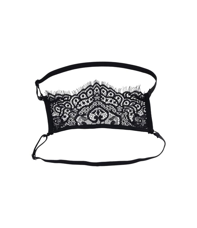 Sportsheets SPORTSHEETS SEX AND MISCHIEF VEILED VISION LACE BLINDFOLD