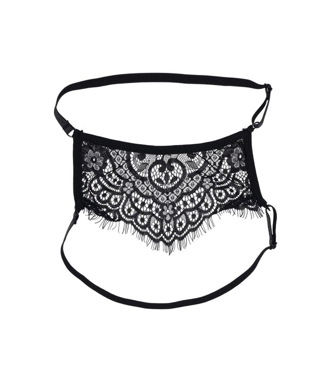 Sportsheets SPORTSHEETS SEX AND MISCHIEF VEILED VISION LACE BLINDFOLD