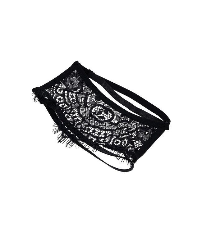 Sportsheets SPORTSHEETS SEX AND MISCHIEF VEILED VISION LACE BLINDFOLD