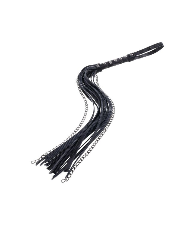 Sportsheets SPORTSHEETS VELVET NOIR CHAIN FLOGGER