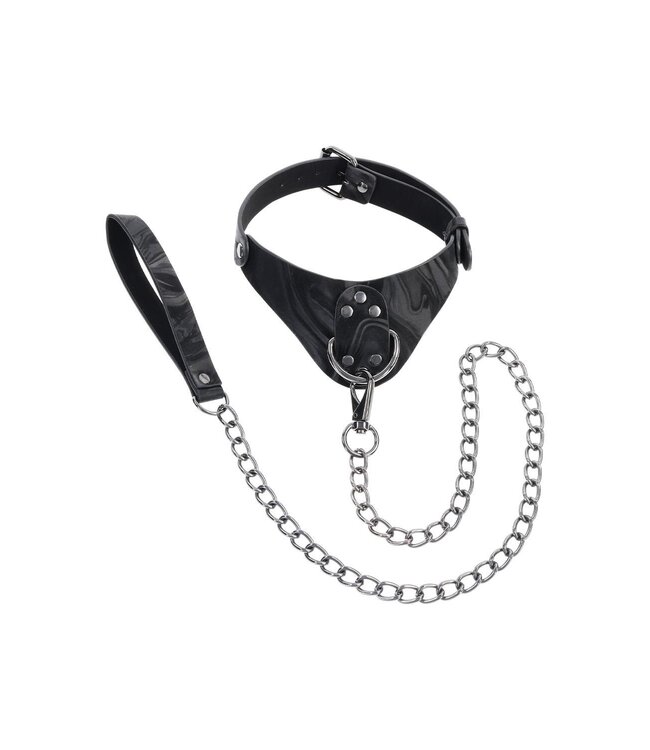 Sportsheets SPORTSHEETS VELVET NOIR COLLAR & LEASH