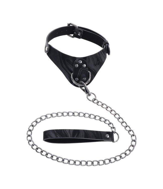 Sportsheets SPORTSHEETS VELVET NOIR COLLAR & LEASH