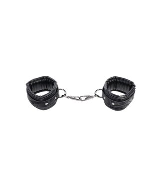 Sportsheets SPORTSHEETS VELVET NOIR HANDCUFFS