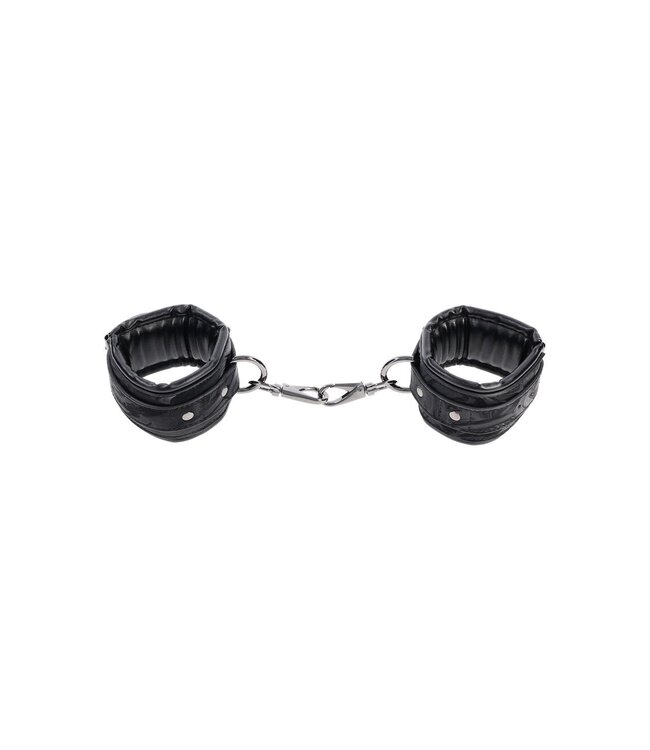 Sportsheets SPORTSHEETS VELVET NOIR HANDCUFFS