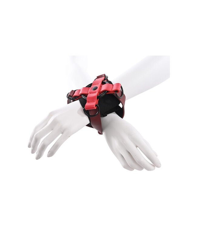 Sportsheets SPORTSHEETS EX'S AND OH'S CROSS CUFFS