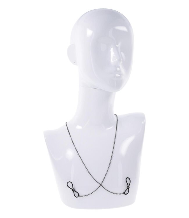 Sportsheets SPORTSHEETS EX'S AND OH'S BODY JEWELRY WITH NIPPLE TIES