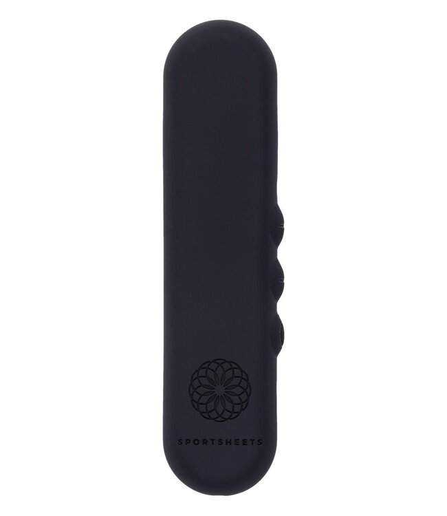 Sportsheets SPORTSHEETS PIVOT FLAT BULLET BLACK