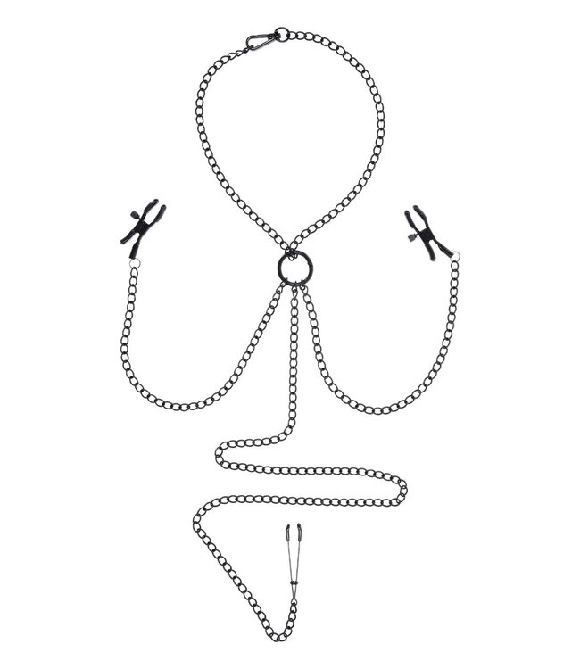 Sportsheets SPORTSHEETS SAFFRON NIPPLE TO CLIT SET