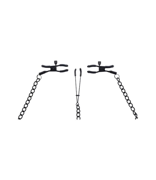 Sportsheets SPORTSHEETS SAFFRON NIPPLE TO CLIT SET