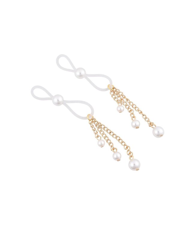 Sportsheets SEX AND MISCHIEF PEARL NIPPLE TIES