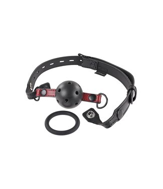 Sportsheets SPORTSHEETS SAFFRON INTERCHANGEABLE GAG BLACK