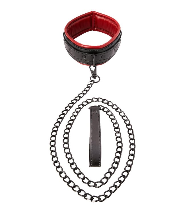 Sportsheets SPORTSHEETS SAFFRON LEASH & COLLAR BLACK