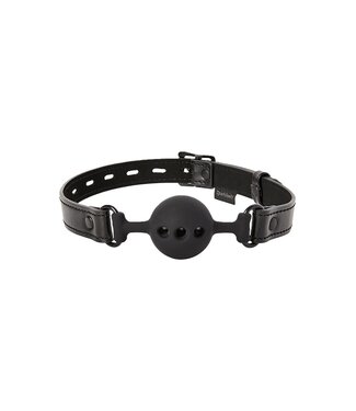 Sportsheets SPORTSHEETS SAFFRON BREATHABLE BALL GAG BLACK