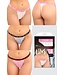 Fantasy Lingerie TASTY VIBES PANTY PACK 3 PAIRS OF LACE THONG PANTIES, OS