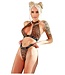 Fantasy Lingerie THIRST TRAP KEYHOLE HALTER TOP & BIKINI PANTY LEO, S/M