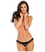 Rene Rofe Lingerie ALL ACCESS CROTCHLESS PANTY BLACK, S/M