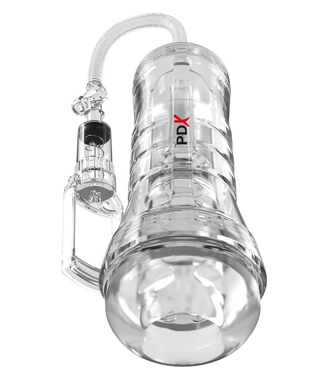 Pipedream PDX ELITE VIEW TUBE VAC XXL PUMP SEE-THRU EZ-GRIP PUMP STROKER