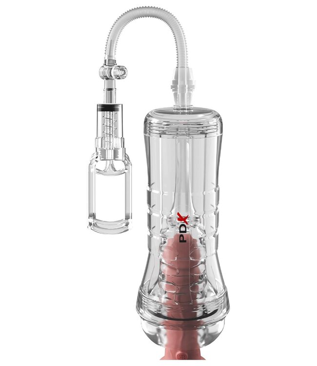 Pipedream PDX ELITE VIEW TUBE VAC XXL PUMP SEE-THRU EZ-GRIP PUMP STROKER