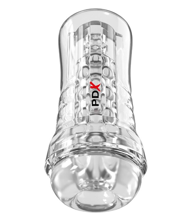 Pipedream PDX ELITE VIEW TUBE SEE-THRU EZ-GRIP STROKER