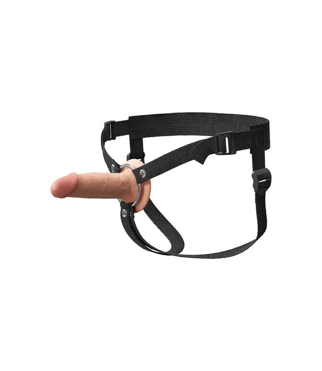 Pipedream FANTASY X-TENSIONS ELITE 5 INCH SILICONE HOLLOW STRAP-ON DUAL DENSITY