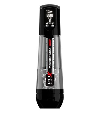 Pipedream PDX ELITE VIEWTUBE MAX VIEW - BLACK