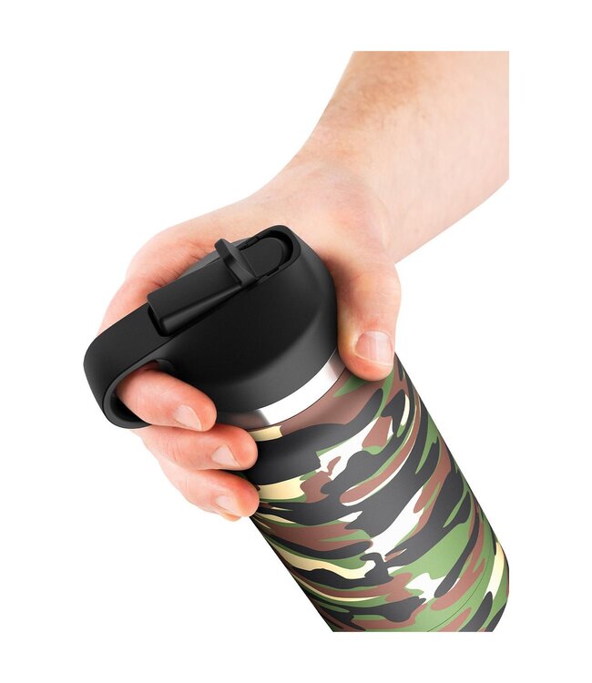 Pipedream PDX PLUS FAP FLASK - HAPPY CAMPER DISCREET STROKER CLEAR