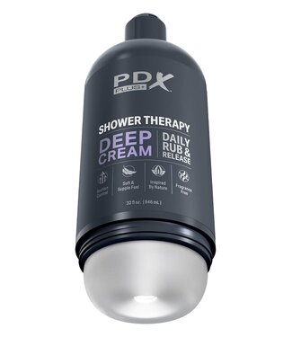 Pipedream PDX PLUS SHOWER THERAPY - DEEP CREAM CLEAR