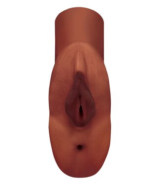 Pipedream PDX PLUS PERFECT PUSSY DOUBLE STROKER BROWN