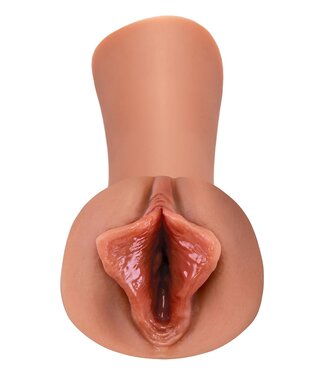 Pipedream PDX EXTREME WET PUSSIES - LUSCIOUS LIPS TAN