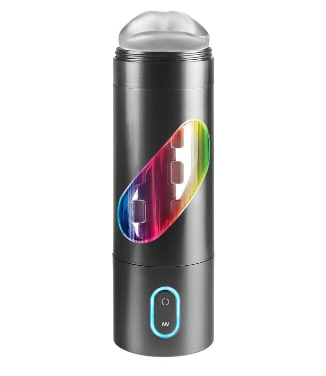 Pipedream PDX EXTREME RECHARGEABLE ROTO-BATOR MOUTH BLACK