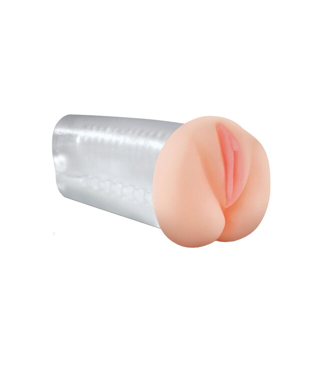 Pipedream PDX EXTREME DELUXE SEE-THRU STROKER CLEAR