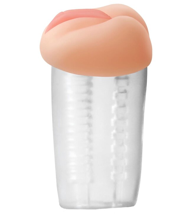 Pipedream PDX EXTREME DELUXE SEE-THRU STROKER CLEAR