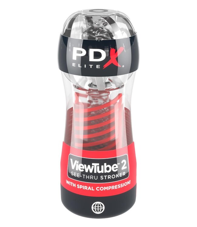 Pipedream PDX ELITE VIEWTUBE 2 CLEAR