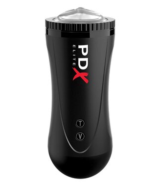 Pipedream PDX ELITE MOTO STROKER BLACK