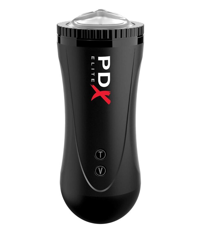 Pipedream PDX ELITE MOTO STROKER BLACK