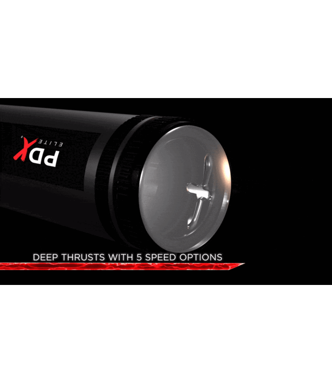 Pipedream PDX ELITE MOTO BATOR X BLACK