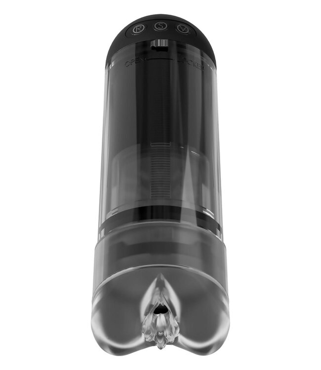 Pipedream PDX ELITE EXTENDER PRO VIBRATING PUMP CLEAR