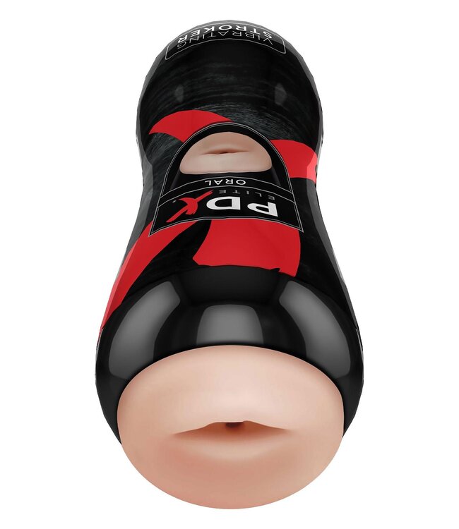 Pipedream PDX ELITE VIBRATING ORAL STROKER LIGHT