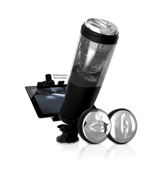 Pipedream PDX ELITE DELUXE MEGA-BATOR CLEAR