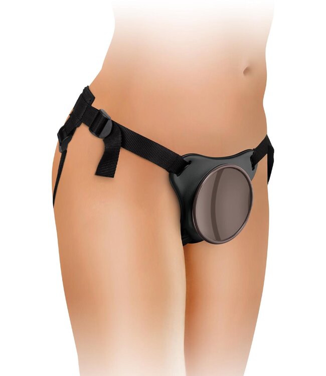 Pipedream KING COCK ELITE COMFY SILICONE BODY DOCK KIT BLACK