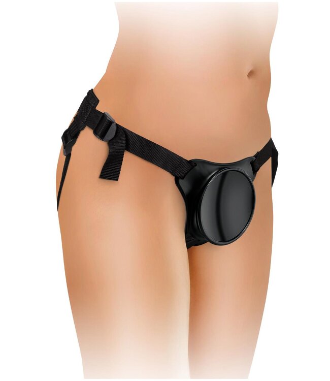 Pipedream KING COCK ELITE BEGINNER'S SILICONE BODY DOCK KIT BLACK