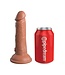 Pipedream KING COCK ELITE 6 INCH DUAL DENSITY VIBRATING SILICONE COCK TAN