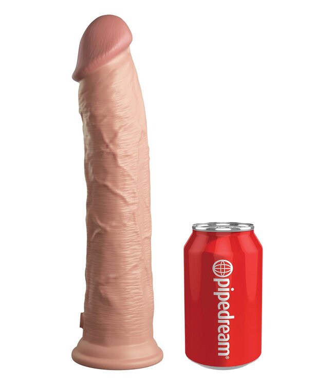 Pipedream KING COCK ELITE 11 INCH DUAL DENSITY SILICONE COCK LIGHT