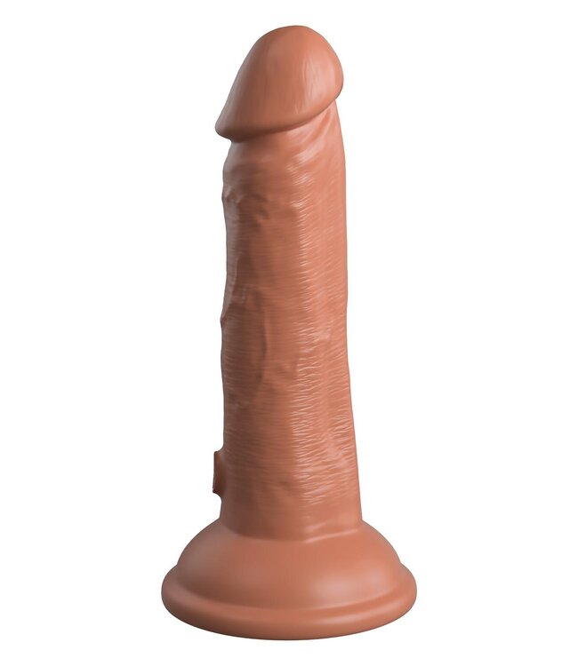 Pipedream KING COCK ELITE 6 INCH DUAL DENSITY SILICONE COCK TAN