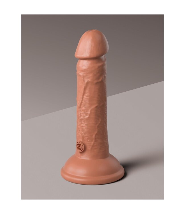 Pipedream KING COCK ELITE 6 INCH DUAL DENSITY SILICONE COCK TAN