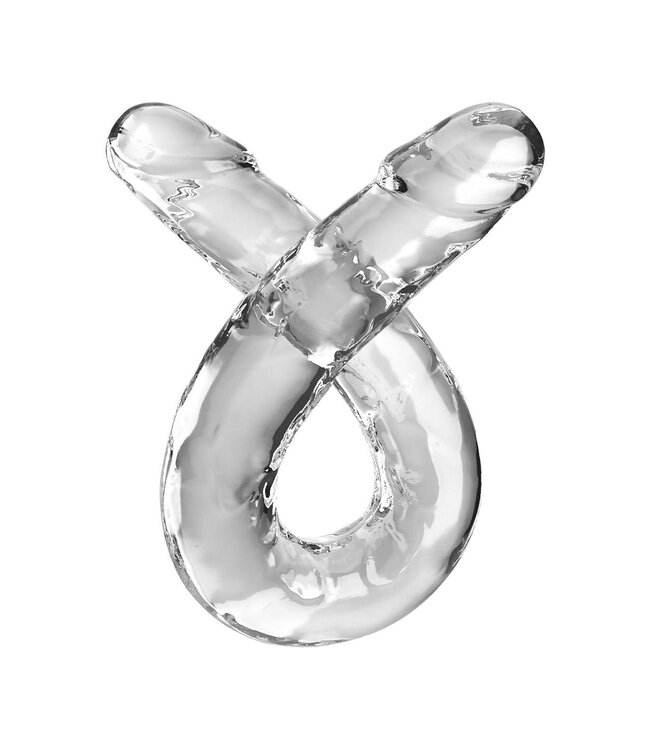 Pipedream KING COCK CLEAR 18 INCH DOUBLE DILDO CLEAR