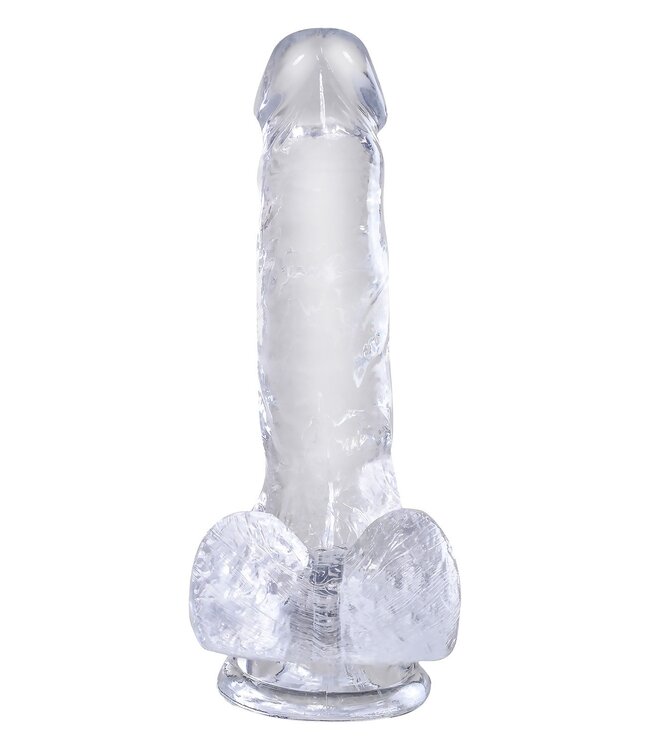 Pipedream KING COCK CLEAR 6 INCH COCK WITH BALLS CLEAR