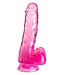 Pipedream KING COCK CLEAR 6 INCH COCK WITH BALLS PINK